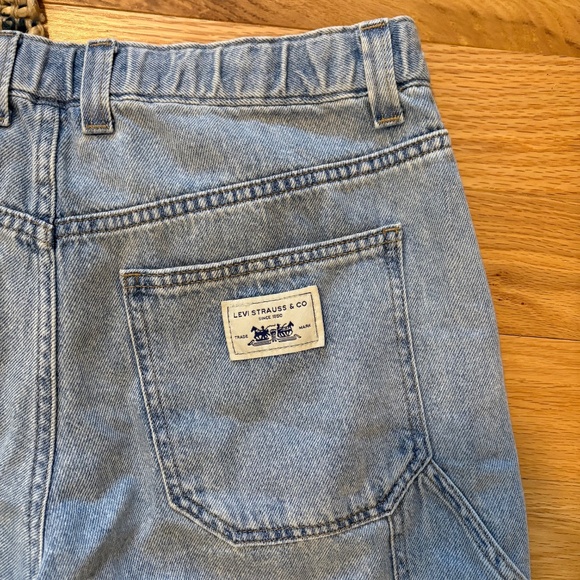 Levis women’s light wash carpenter jeans size 29 - Picture 4 of 6